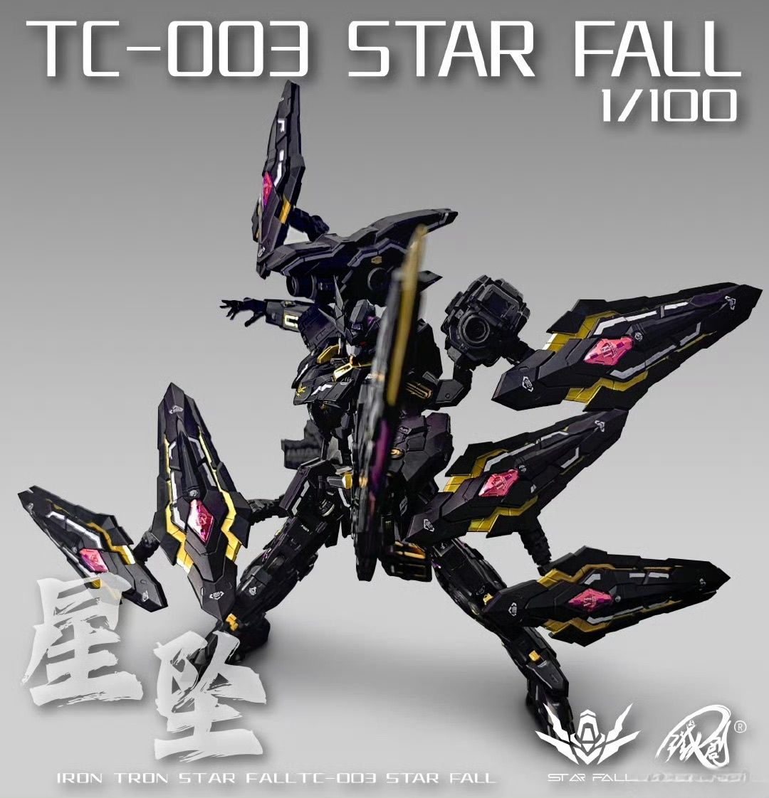 Iron Toys 1/100 Star Fall Alloy Skeleton Assembly Model Kits