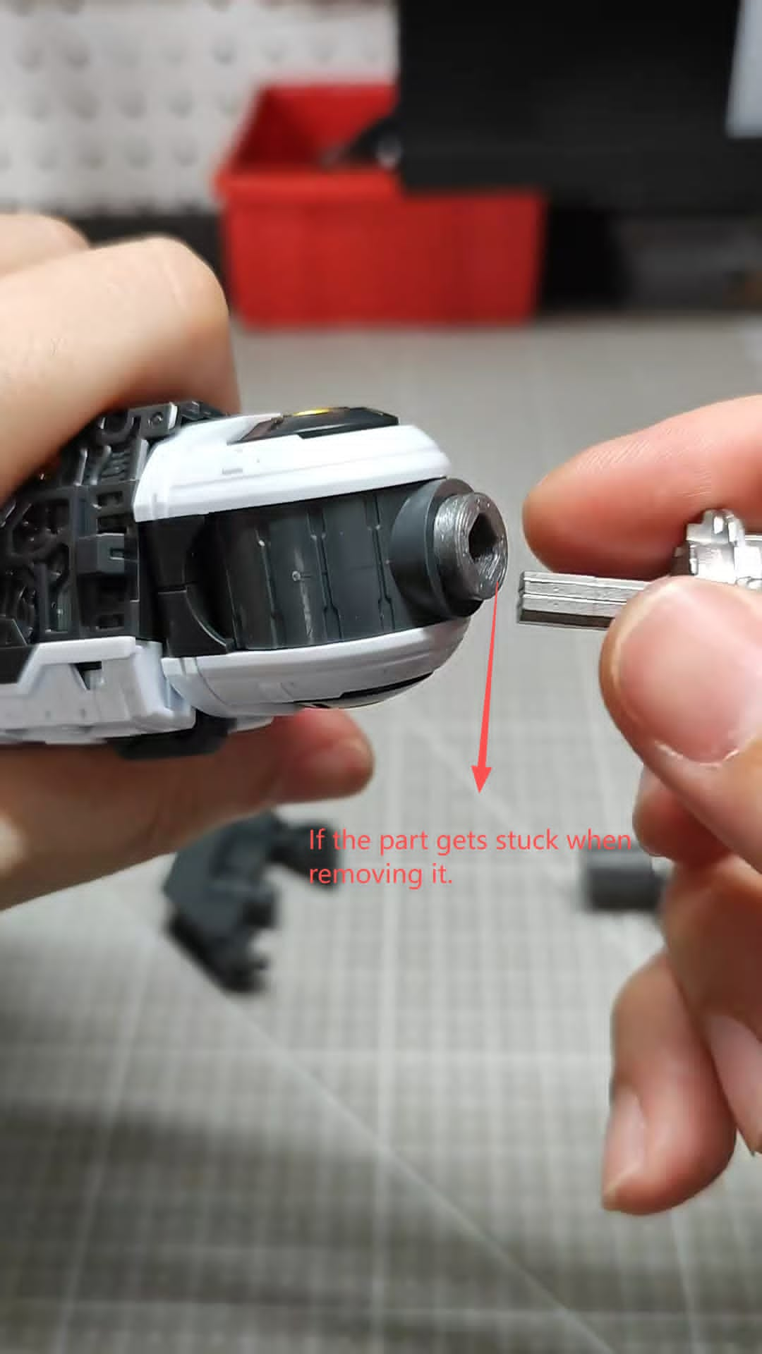 [Metal pieces] Bandai PG Unleashed 1/60 ν Gundam Replacement Parts/Reinforced Parts