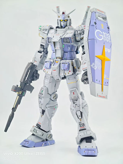 [Color customization] BANDAI/DABAN PG Unleashed 1/60 RX 78 Gundam MODEL KIT