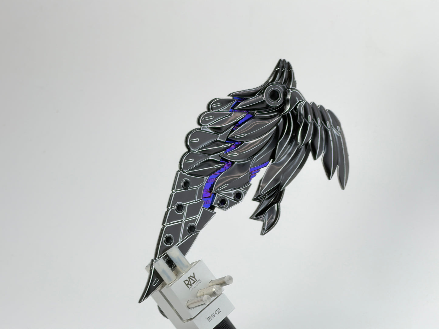 [Custom Electroplating] MGSD Wing Zero 3rd (Iridescent Black Electroplated Color Scheme) Model Kit