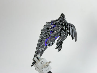 [Custom Electroplating] MGSD Wing Zero 3rd (Iridescent Black Electroplated Color Scheme) Model Kit