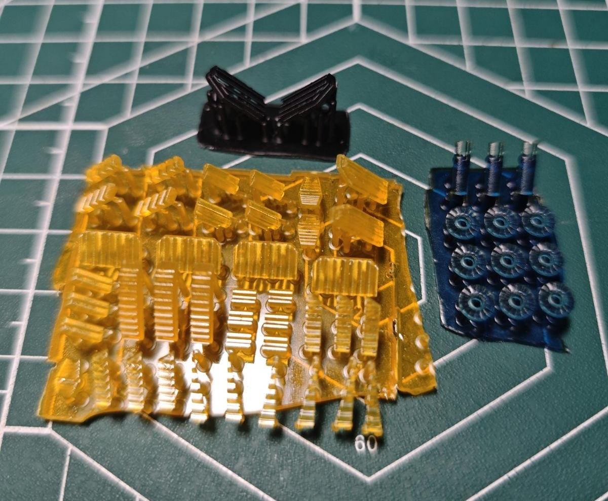 [Lighting kit materials] Lighting kit materials and clear parts for Farmer Creation 1/100 GK Style Nu Model Kit