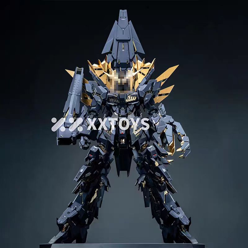 [Pre-Order] XXtoys Studio 1/35 RX-0 Unicorn-02 Banshee (Metallic Green Frame/Electroplated Gold Frame)