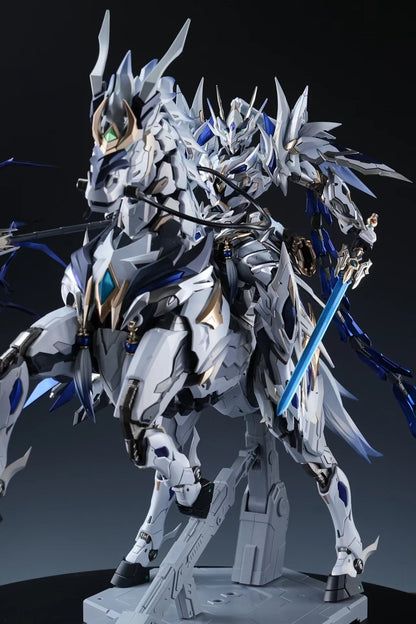 [Color customization] Motor Nuclear Zhao Yun & White Dragon Horse (white color scheme) Model Kit