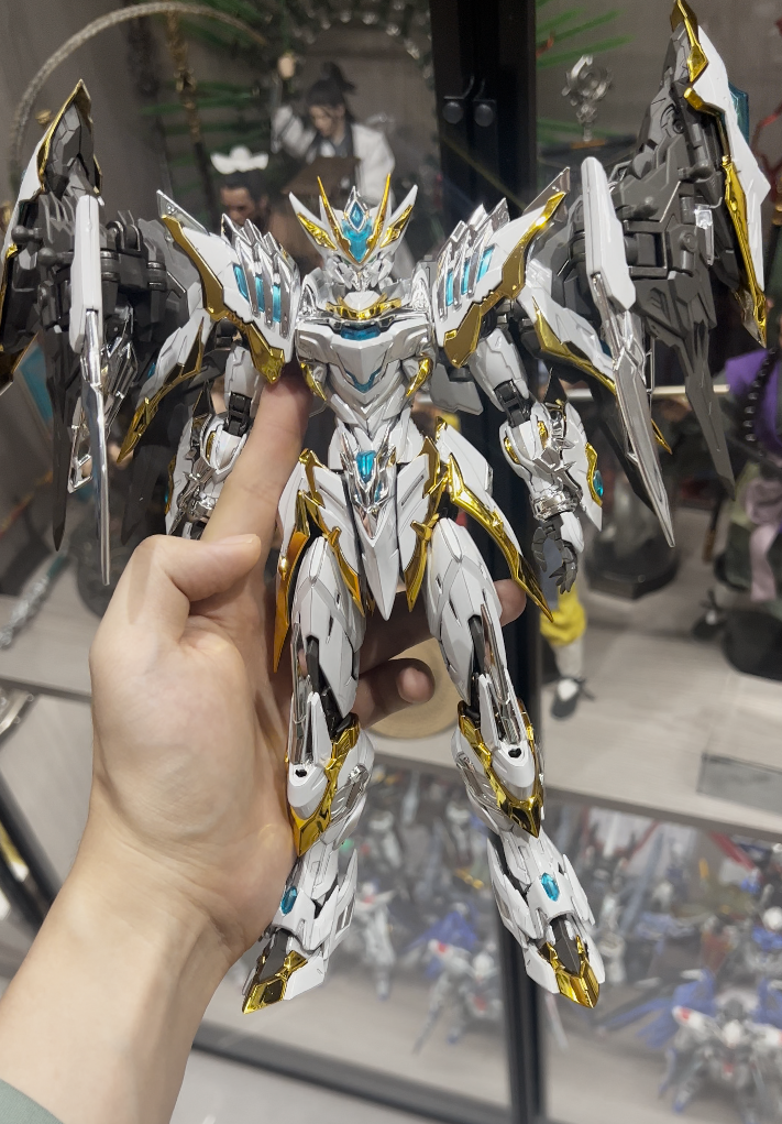 [Custom Electroplating] Legend of Star General MNP-XH12A Gan Jiang (Titanium white color scheme) Model Kit