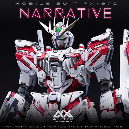 [Resin pieces] PRE-ORDER AOK 1/100 NARRATIVE Gundam Enhanced Conversion Kit resin pieces