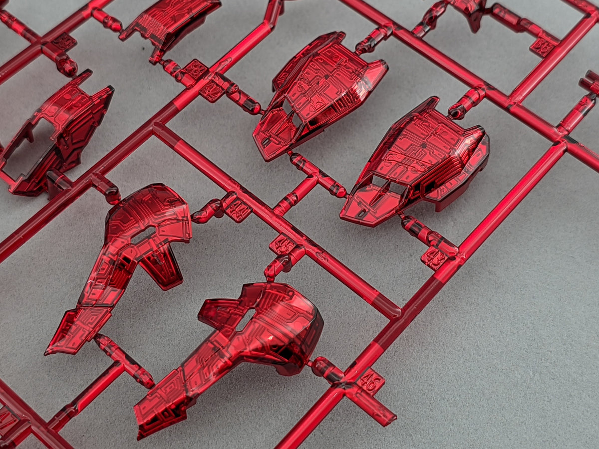 [Custom Electroplating] Bandai MGEX 1/100 GUNDAM Strike Freedom Mechanical Clear Ver.  (Red Mechanical Core Electroplated Color Scheme) Model Kit