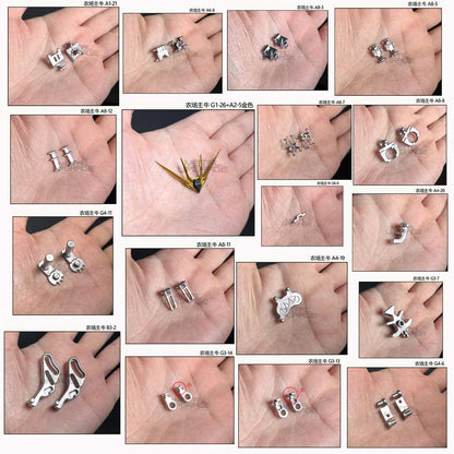 [Metal pieces/3D printed pieces] Farmer Creation 1/100 GK Style Nu Model Kit 3D printed parts Shoulder and other metal parts, clear parts