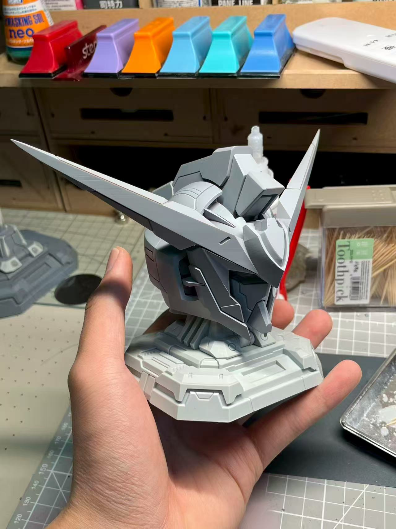 [Resin parts] for 1/35 1/30 Head carving-airlift