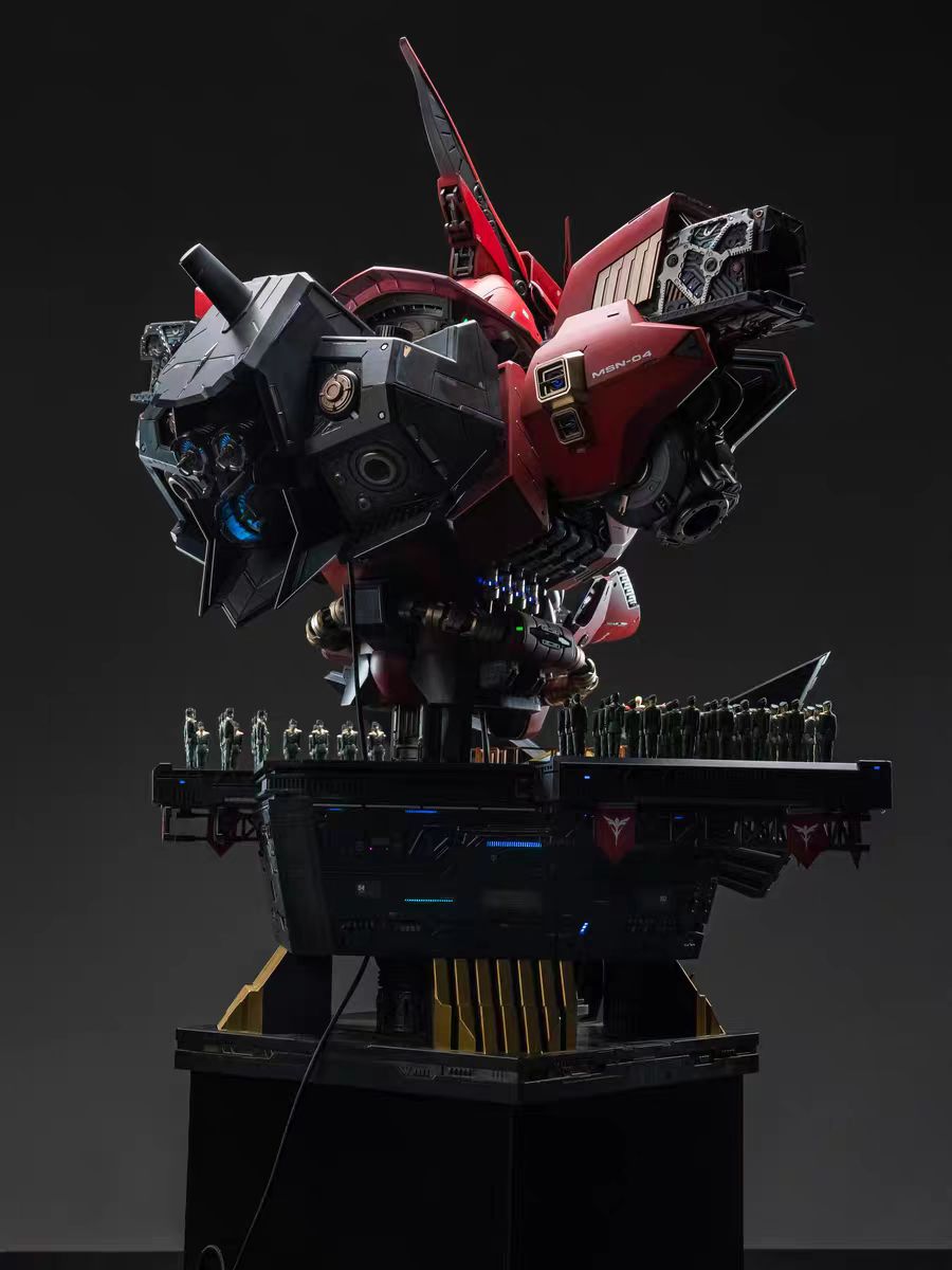 [Pre-Order] 1/18 Scale Electrically Controlled Sazabi Bust