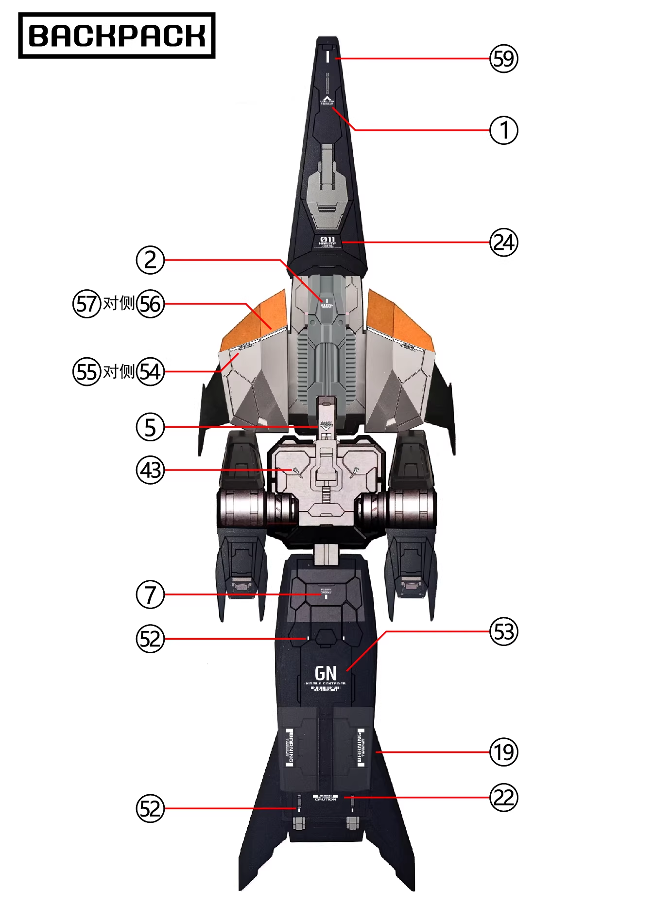 [Water decals] Decals for  Frame Series TC-004 Star Abyss Model Water Sticker Model Accessories Hobby DIY