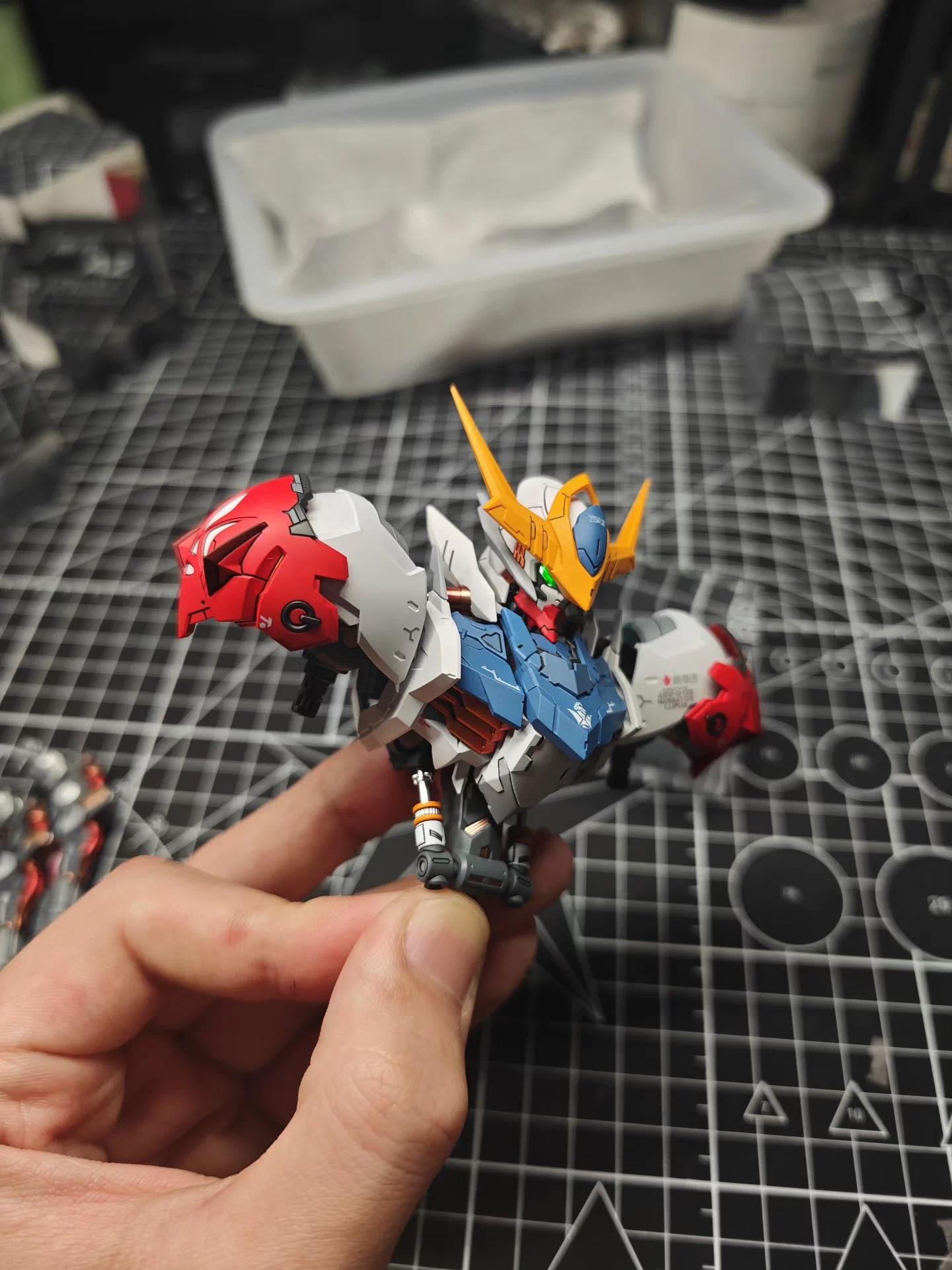 [Resin pieces] TAS Body Modification Parts PMC-BD-83-5 for MG BARBATOS LUPUS