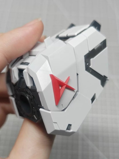 [3D printed pieces] PGU Nu Gundam Shield & Shoulder Magnetic Emblem Relief