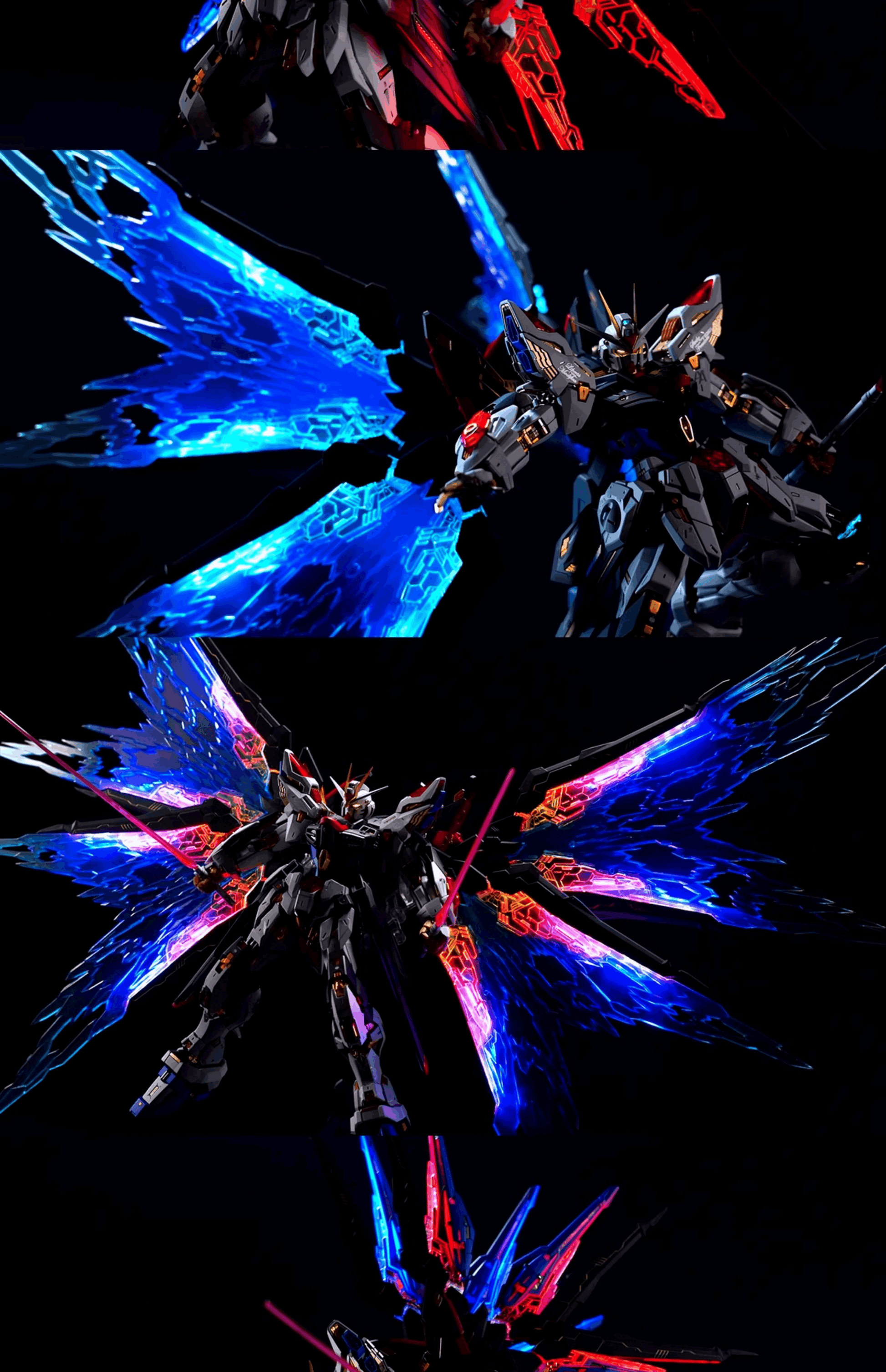 KOSMOS MGEX Strike Freedom LED Kit  MGEX Model Light Set - ModelInterspace