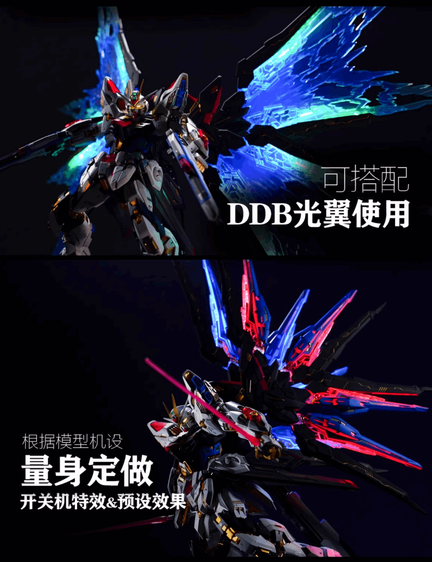 KOSMOS MGEX Strike Freedom LED Kit  MGEX Model Light Set - ModelInterspace