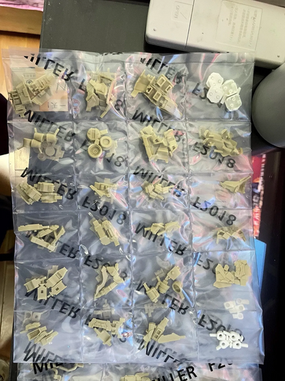 [Resin parts] for MG 1/100 Force RX-93 V Gundam RECAST CMM Resin Dress up Conversion Kit -airlift