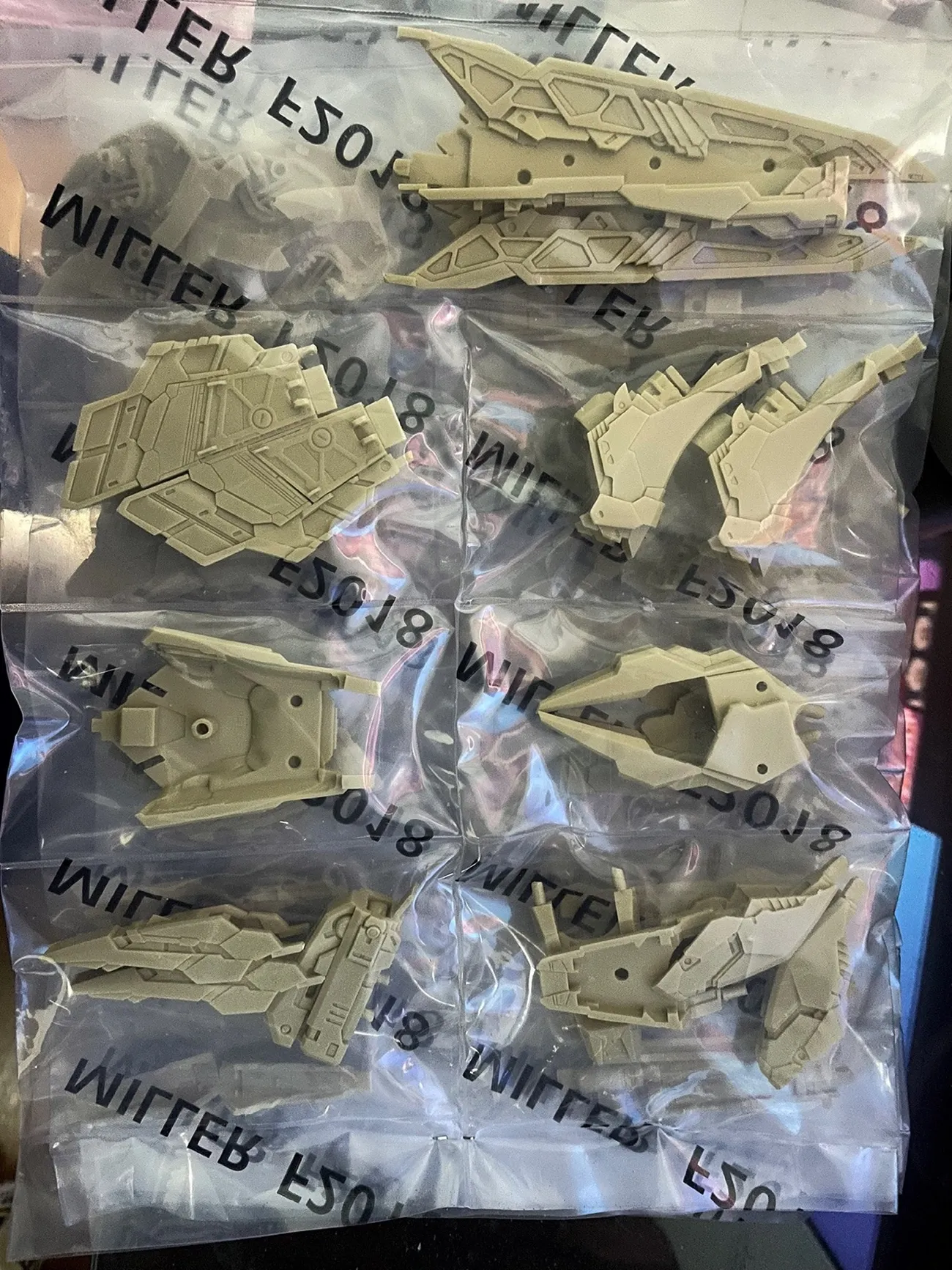 [Resin parts] for MG 1/100 Force RX-93 V Gundam RECAST CMM Resin Dress up Conversion Kit -airlift