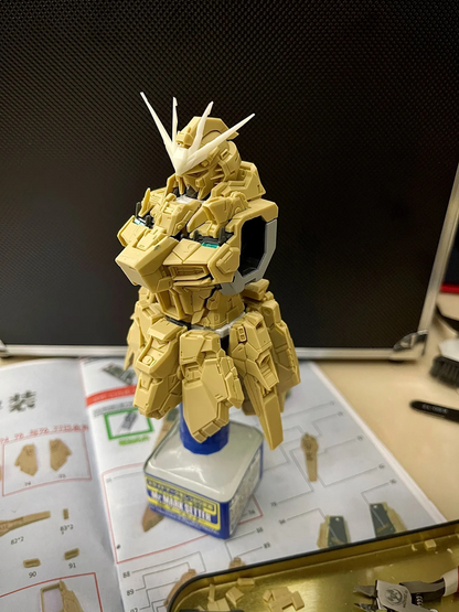 [Resin parts] for MG 1/100 Force RX-93 V Gundam RECAST CMM Resin Dress up Conversion Kit -airlift