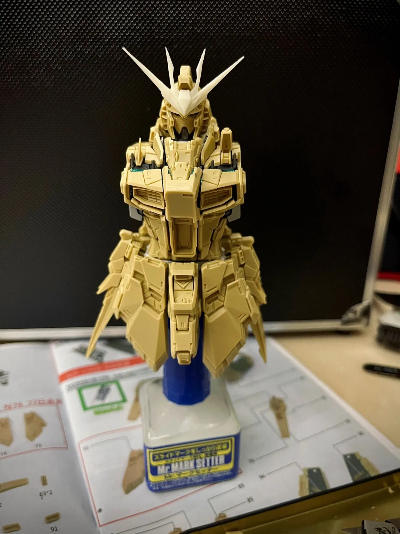 [Resin parts] for MG 1/100 Force RX-93 V Gundam RECAST CMM Resin Dress up Conversion Kit -airlift