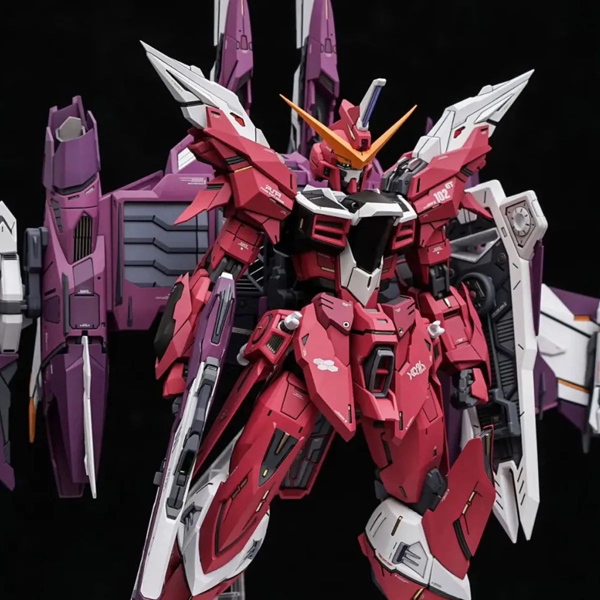 [Resin parts] for MG 1/100 Force Justice Gundam RECAST CMM Resin Dress up Conversion Kit -airlift