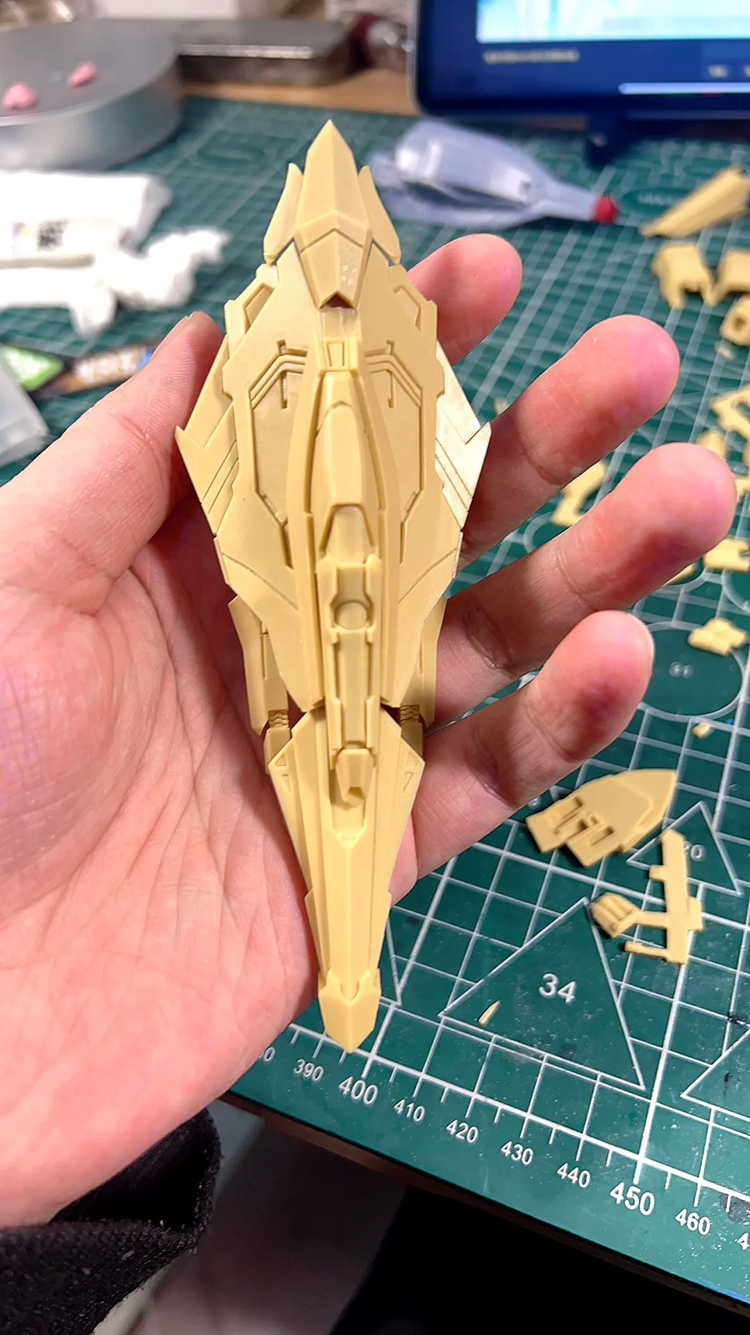 [Resin parts] for MG 1/100 Force PROVIDENCE GUNDAM RECAST YUJIAO Studio Dress up Conversion Kit -airlift