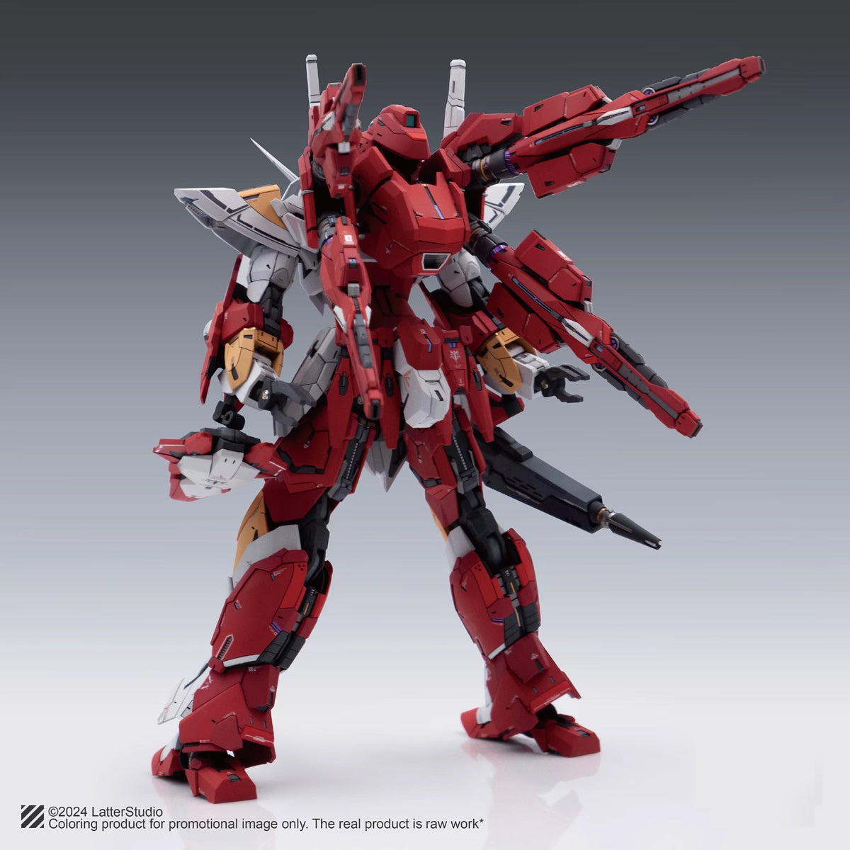 [Resin parts] Per-order for MG 1/100 Force Reborns Gundam RECAST Dress up Conversion Kit -airlift