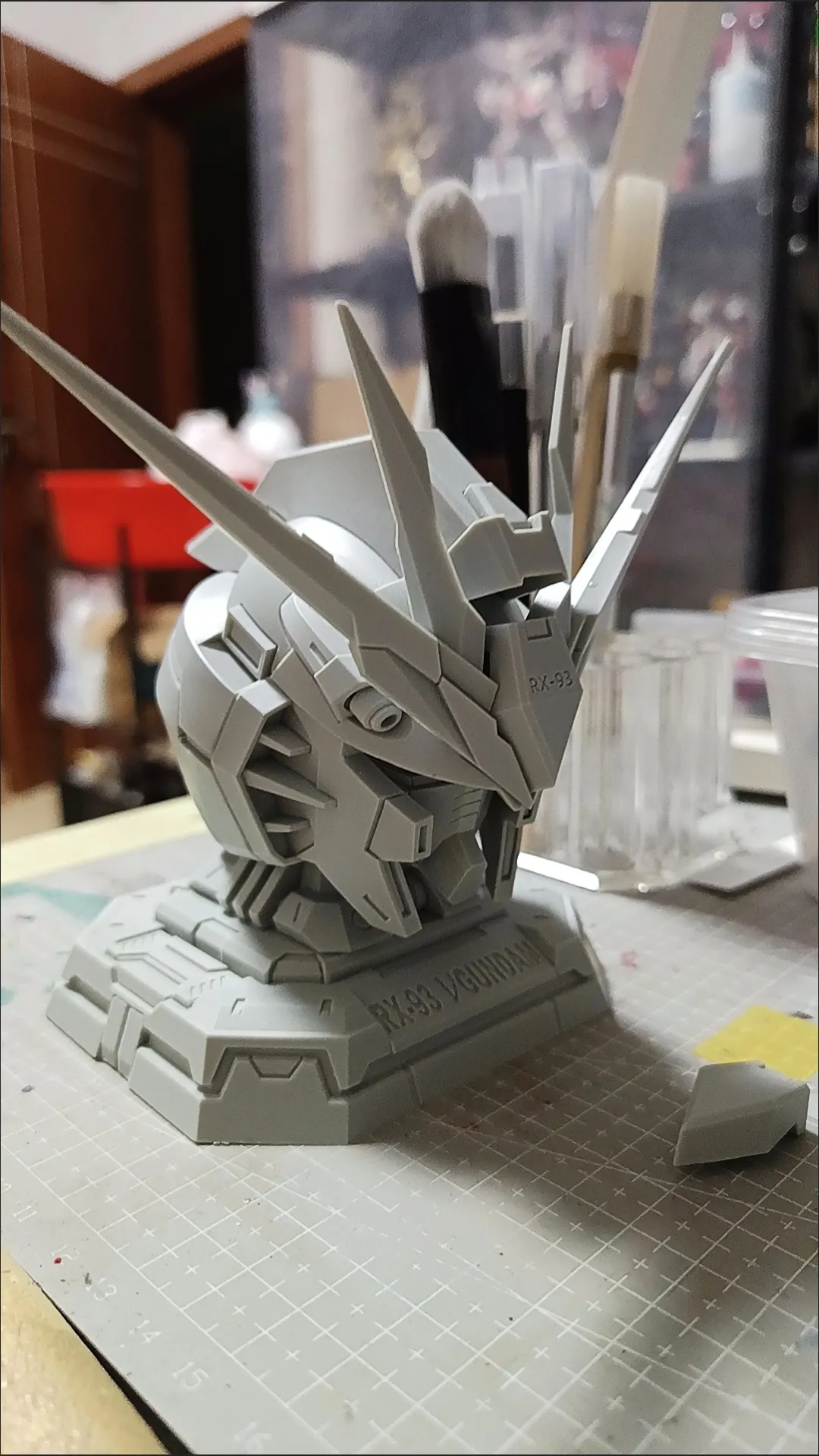 [Resin parts] for 1/35 1/30 Head carving-airlift