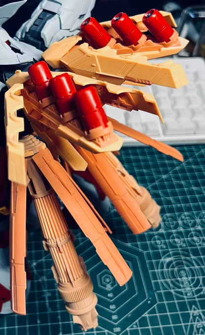 [3D printed parts] MG SAZABI knapsack+thruster parts -airlift