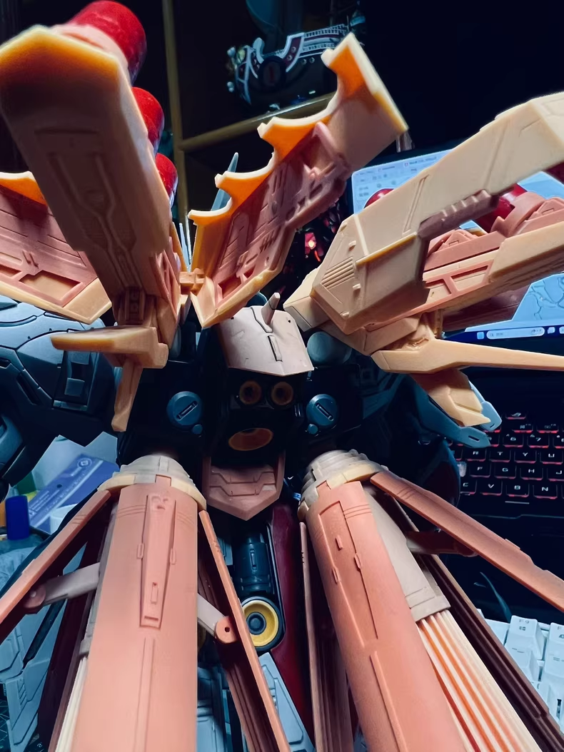 [3D printed parts] MG SAZABI knapsack+thruster parts -airlift
