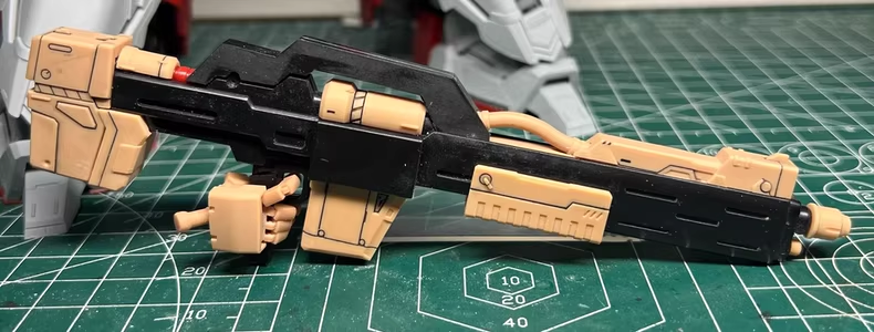 [3D printed parts] MG SAZABI knapsack+thruster parts -airlift