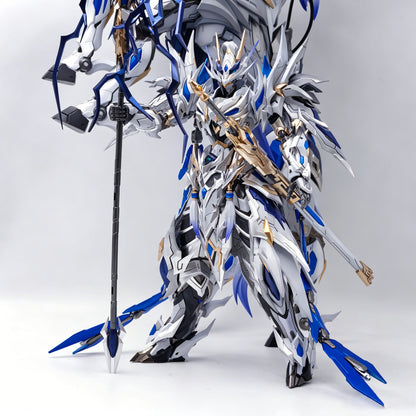 [Color customization] Motor Nuclear Zhao Yun & White Dragon Horse (White Light Shadow Color Scheme) Model Kit