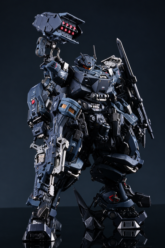 [Custom Painting] Legend of Star General MNP-CR02A Type-65 JiHu-II (Assault Ver.)  (Black/Black Weathering Color Scheme) Model Kit