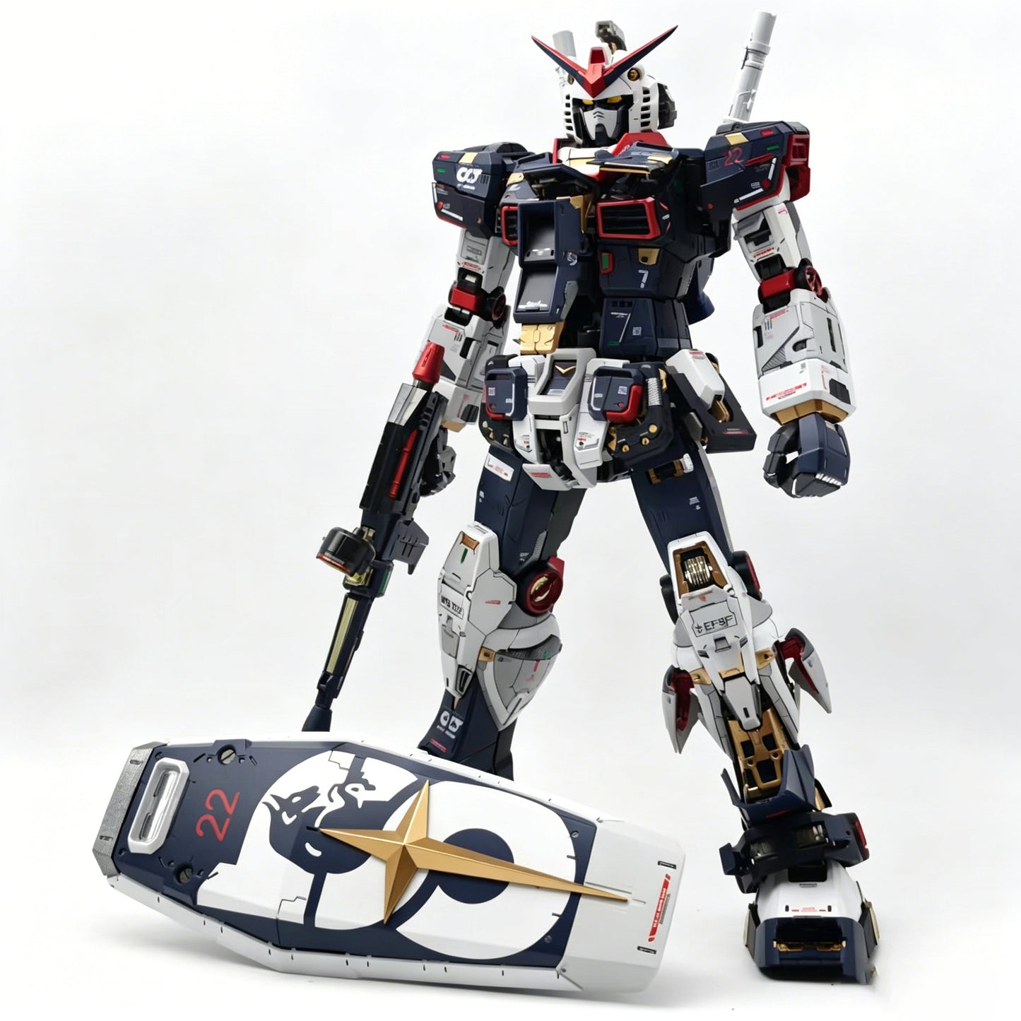 [Color customization] BANDAI/DABAN PG Unleashed 1/60 RX 78 Gundam Resin Kit Enhanced Conversion Kit (F1 Color Scheme) model kit