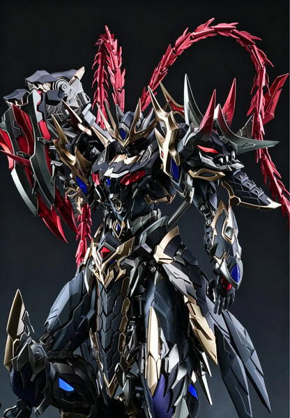 [Color customization] Motor Nuclear MNP-XH15 Lu Bu (Black red color scheme) Model Kit