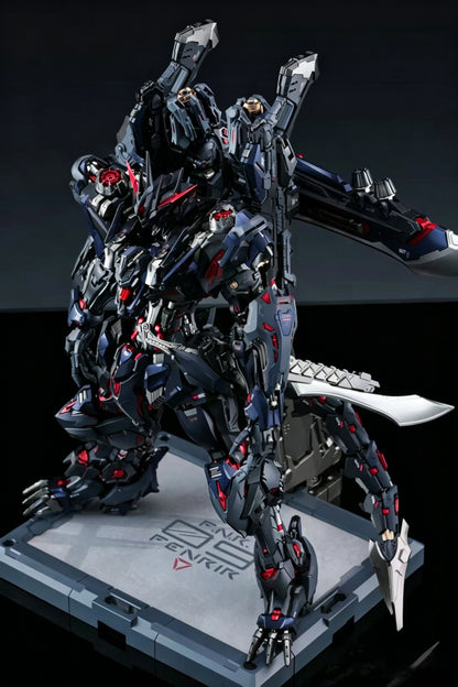 [Color customization] Infinity Nova RMD Fenrir 1/72 Scale (Black red color scheme) Model Kit