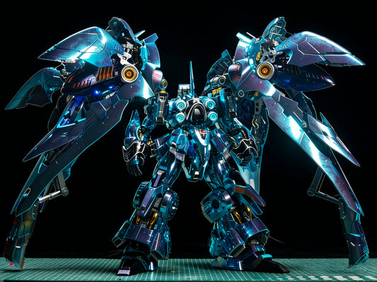 [Color customization]Axis Model Works (Solomon) 1/100 scale Osiris Aerial Dominator (Electroplated Iridescent blue color scheme) Model Kit