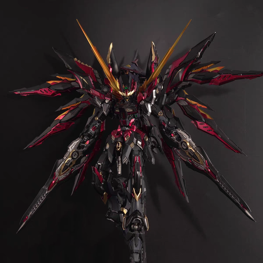 [Color customization] Einta Industries 1/72 Sky Defender(Black+Red color scheme)Model Kit