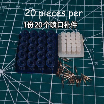 [Lighting kit materials] Clear Thruster Nozzles