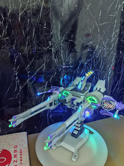 [Light/Color customization]Mo Yu Driving Force 1/144 Liu Xinghao Flight Backpack Accessory Kit Model Kit Light-up Assembled Version