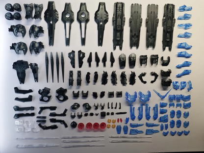 [Clear pieces]MG 1/100 ASW-G-XX Gundam Vidar (External armor clear parts)