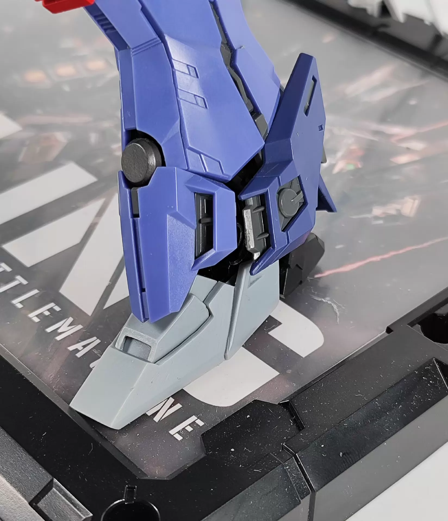 [3D printed pieces] Verde Buster parts for the IN ERA+ Ruling Head, Weapon, Foot 3D printed pieces