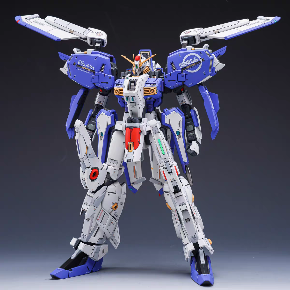 [Resin parts] for MG 1/100 Force EX-S Gundam 2.0 RECAST Silveroaks Dress up Conversion Kit -airlift