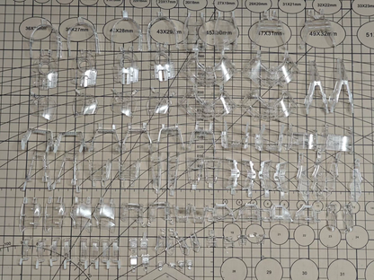 [Transparent parts]Axis Model Works (Solomon) 1/100 scale Osiris Aerial Dominator（External armor transparent parts）