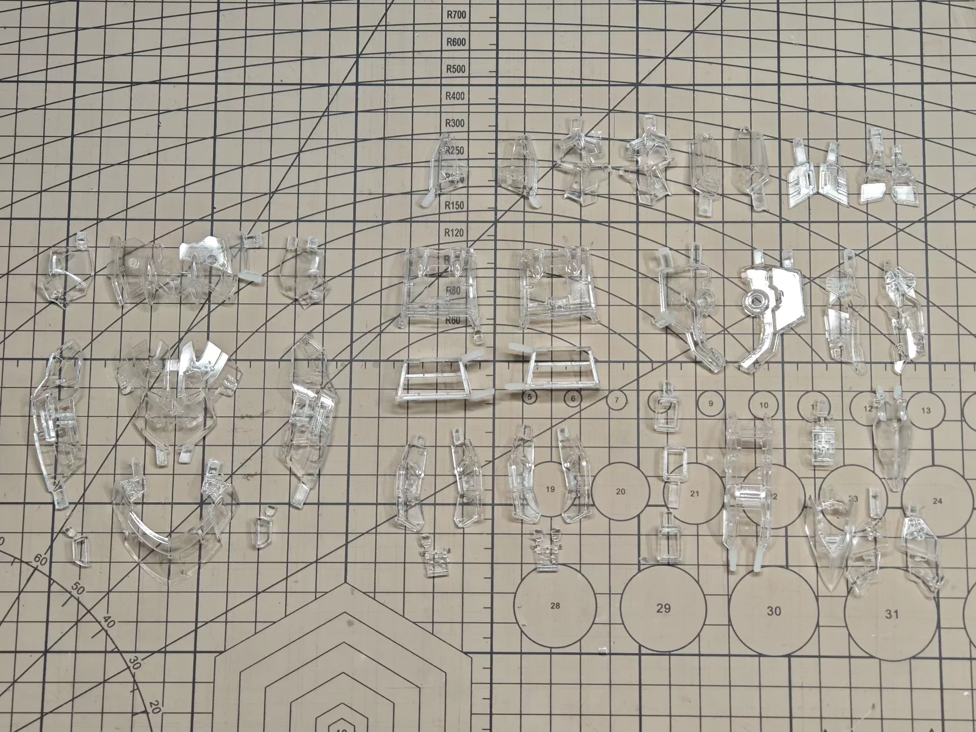 Clear parts]Axis Model Works (Solomon) 1/100 scale Osiris Aerial