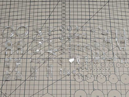 [Transparent parts]Axis Model Works (Solomon) 1/100 scale Osiris Aerial Dominator（External armor transparent parts）