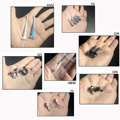 [Metal pieces] PG 1/60 Unicorn Metal pieces