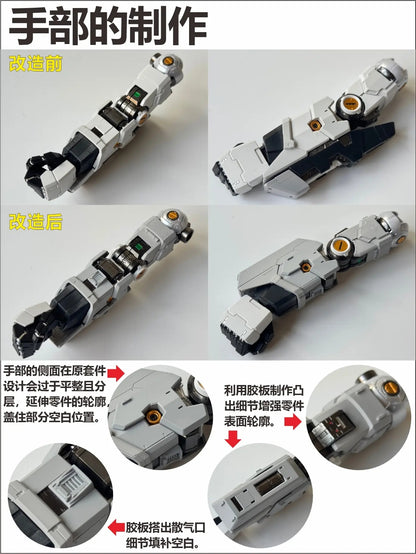 [Resin Kit] PRE-ORDER 1/60 PGU NU Enhanced Conversion Kit