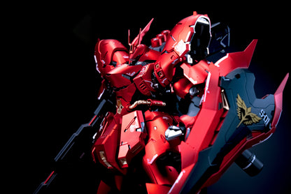 [Color customization] YUSHANFANG MODEL RG Enlarged Version 1/96 Sazabi (Matte Electroplating Red Color Scheme) Model Kit