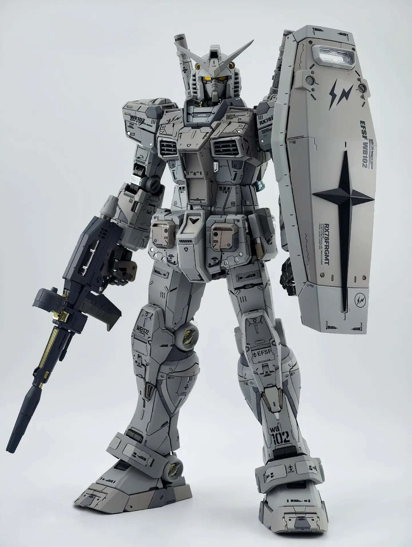 [Color customization] BANDAI/DABAN PG Unleashed 1/60 RX 78 Gundam Resin Kit Enhanced Conversion Kit (Fragment Color Scheme) model kit