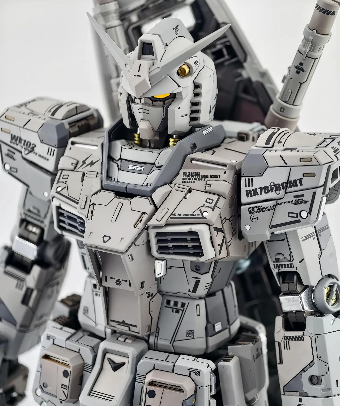 [Color customization] BANDAI/DABAN PG Unleashed 1/60 RX 78 Gundam Resin Kit Enhanced Conversion Kit (Fragment Color Scheme) model kit